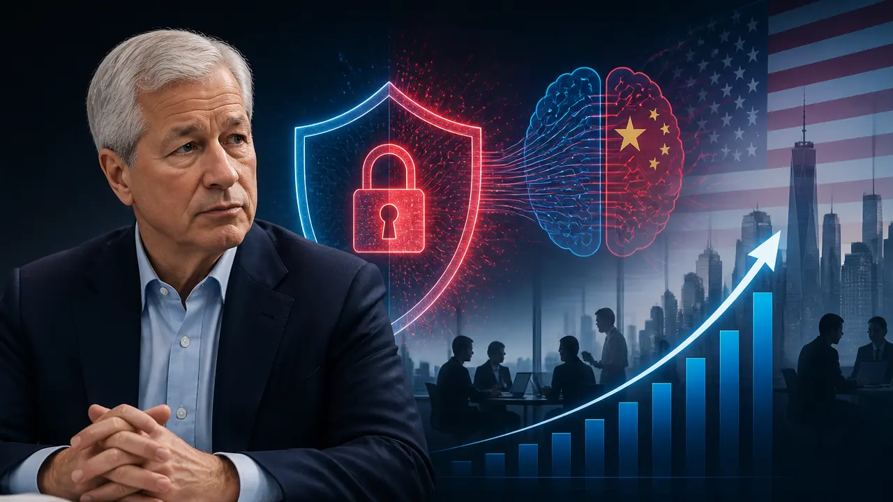 Prezes JPMorgan o modelu Mythos i rosnącej popularności chińskich modeli AI w USA