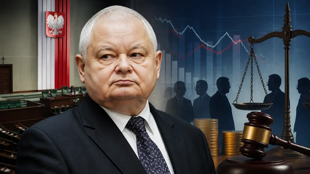 Ilustracja do artykułu: Sejmowa Komisja Odpowiedzialności Konstytucyjnej rekomenduje postawienie prezesa NBP Adama Glapińskiego przed Trybunałem Stanu