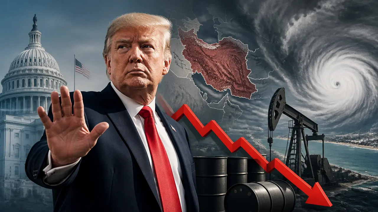 Ilustracja do artykułu: Trump zapowiada brak ataku na Iran przed wyborami, ceny ropy reagują spadkiem